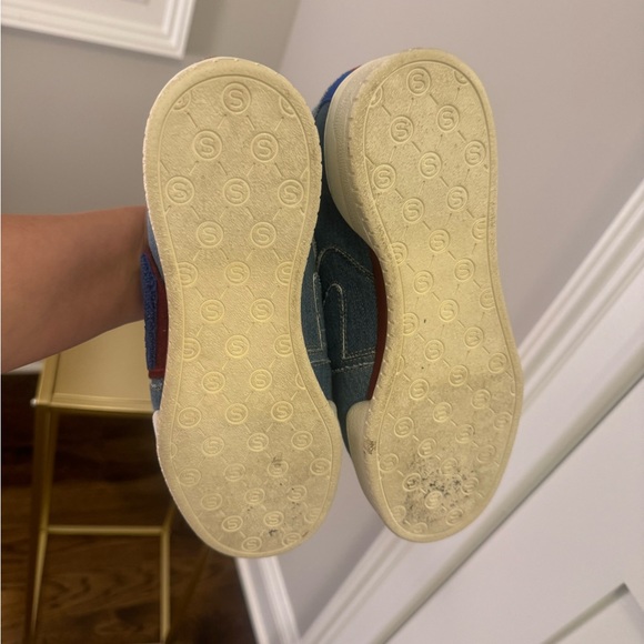 Stella McCartney Terry embroidered platform sneaker size 37. - Picture 6 of 8